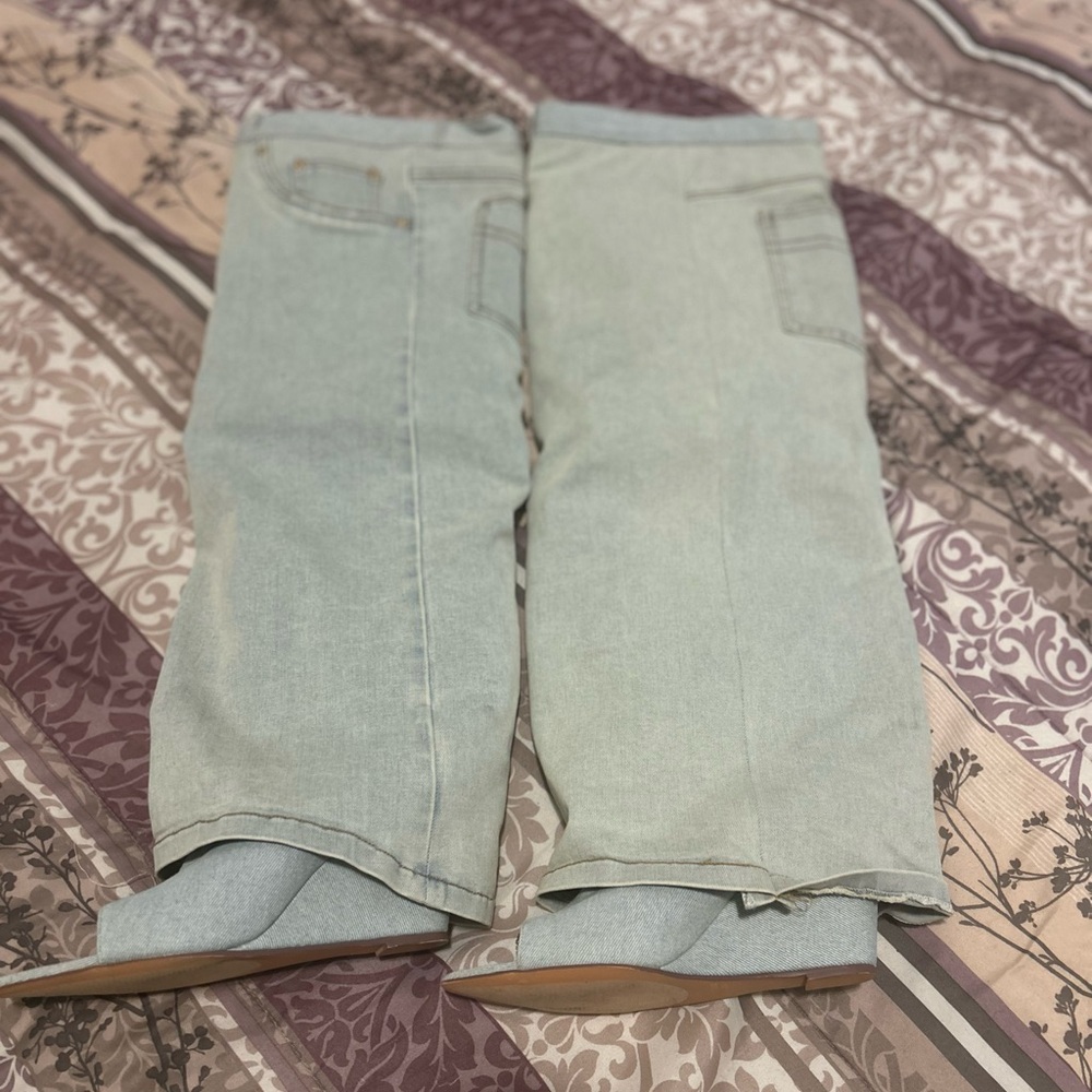 Forever 21 Light Gray Heeled Boots